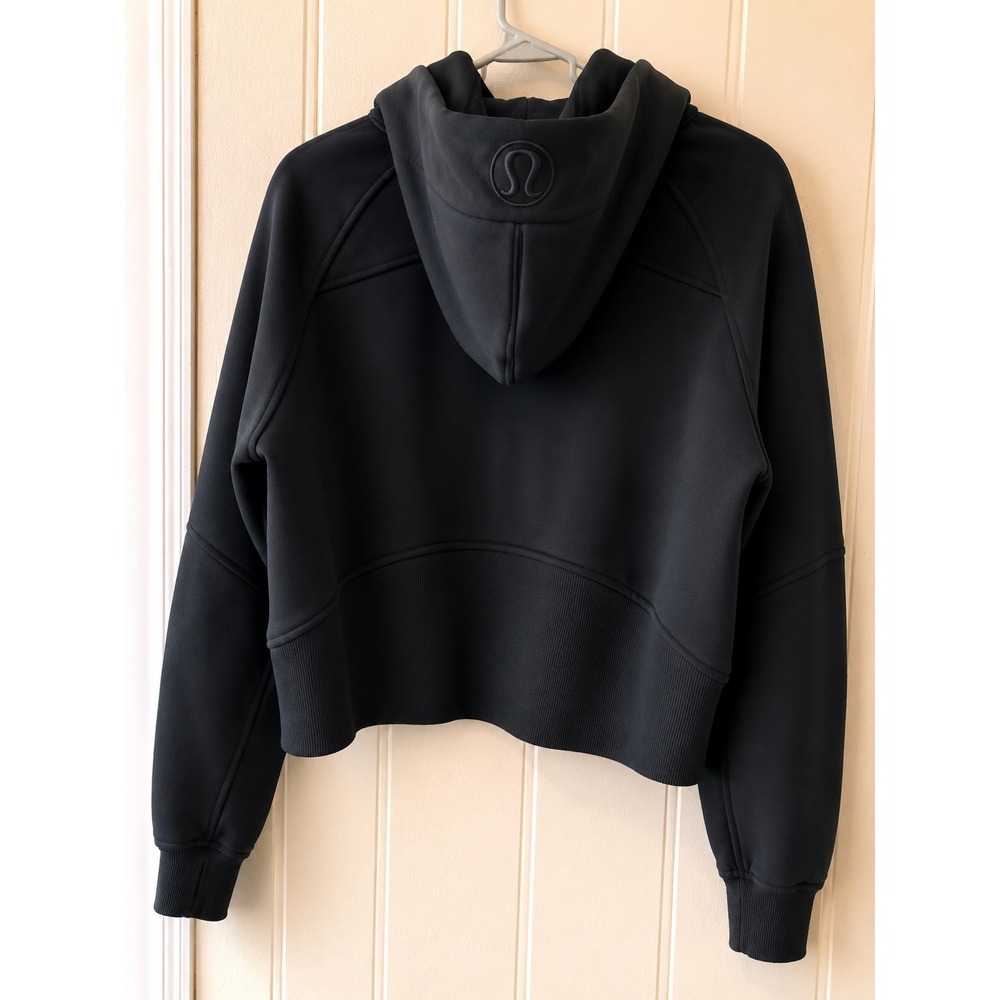 Lululemon Scuba Oversized Half Zip Hoodie Black Size 6 LW3DM4S